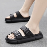 Детские нескользящие тапочки для мальчиков, туфли, летние слайдеры, подходит для подростков, семейный стиль