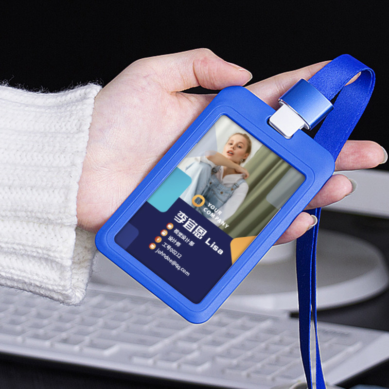 Advanced Work Card Brake Customized Card with Rope Students Listed Campus Card Identity Card Package Card Industrial Access Card Nurse Card Work Card Kindergarten Transfer Card