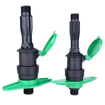 Quick water dispenser garden water valve 6 minutes 1 inch DN25 green lawn community water key to insert rod water pipe