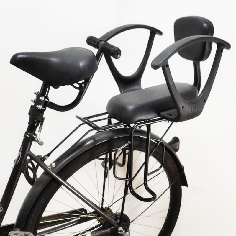 Bicycle child seat Rear seat Rear mountain bike back seat frame folding car Electric bicycle child baby seat