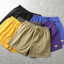 Summer men relaxed casual shorts beach pants
