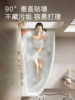 Dongpeng Acrylic Corner Small Bathtub for Home Use, Suitable for Small Apartments, Integrated Soaking and Massage Curved Bathtub, Japanese Style 1.4m