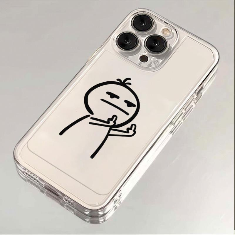 Couples' Fun and Quirky Phone Cases Suitable for Apple, Huawei, Honor, iPhone 18 Pro Max, Soft Space Cases for 17/16, Funny Cartoon Designs for Oppo, Huawei P80, Honor, Xiaomi, Vivo, Shockproof