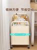 Under-Desk Snack Storage Box, Large Capacity, Movable Backpack Storage Rack, Small Cart, Household Organizing Tool, Storage Basket