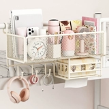 Кровать подвесная корзина прикроватная полка, общежитие на общежитии, магазины на кровати, хранение корзина для спальни для спальни Студенты поставки закуски