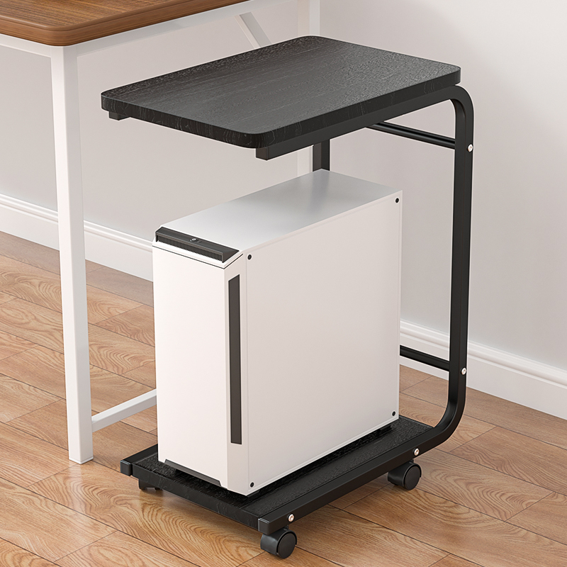 Printer rack host bracket computer chassis bracket base tray elevated rack with wheels removable rack