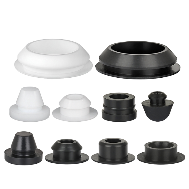 High temperature resistant silicone hole plug with slot sealing plug