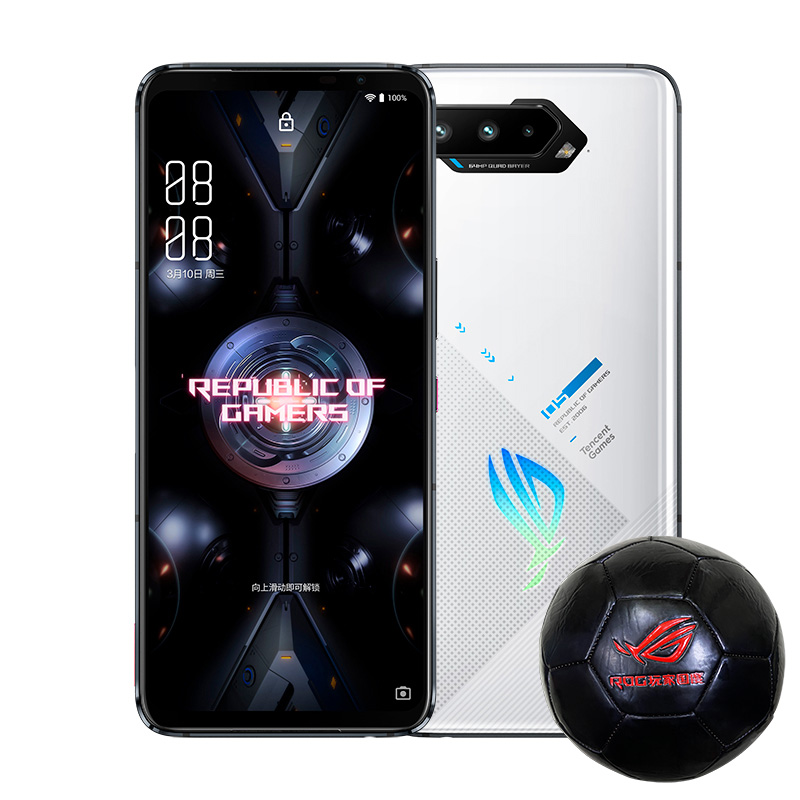 Rog Mobile Phone 5【 goods in stock Quick launch 】 tencent ROG5 game mobile phone 5   pro phantom ASUS snapdragon  888 processor Double card and double standby 5G a phone fit all kinds of networks A black sheep Eye of Generation 4 Player country quality goods mobile phone