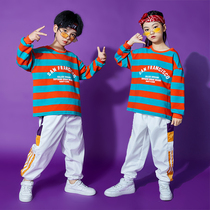 New Years Day childrens hip-hop performance clothing primary school students cheerleading sports meeting clothing girls jazz dance performance clothing winter