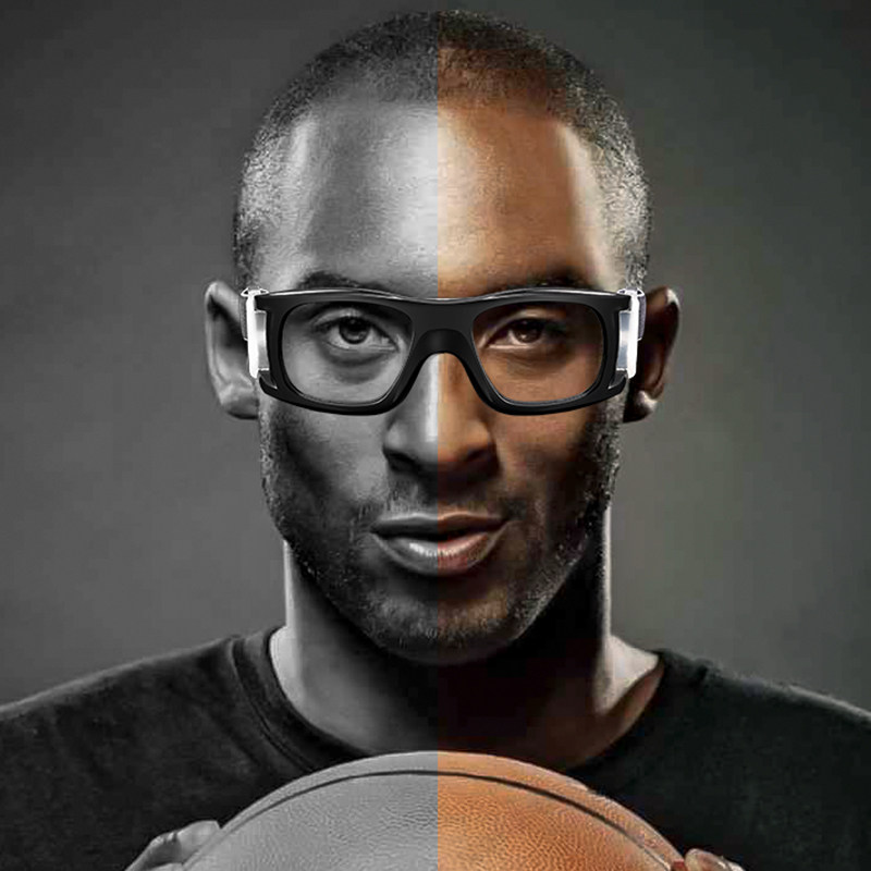 Professional Sports Myopia Glasses for Men, Basketball and Football Goggles, Outdoor Running, Anti-Slip, Anti-Fog Eye Frame