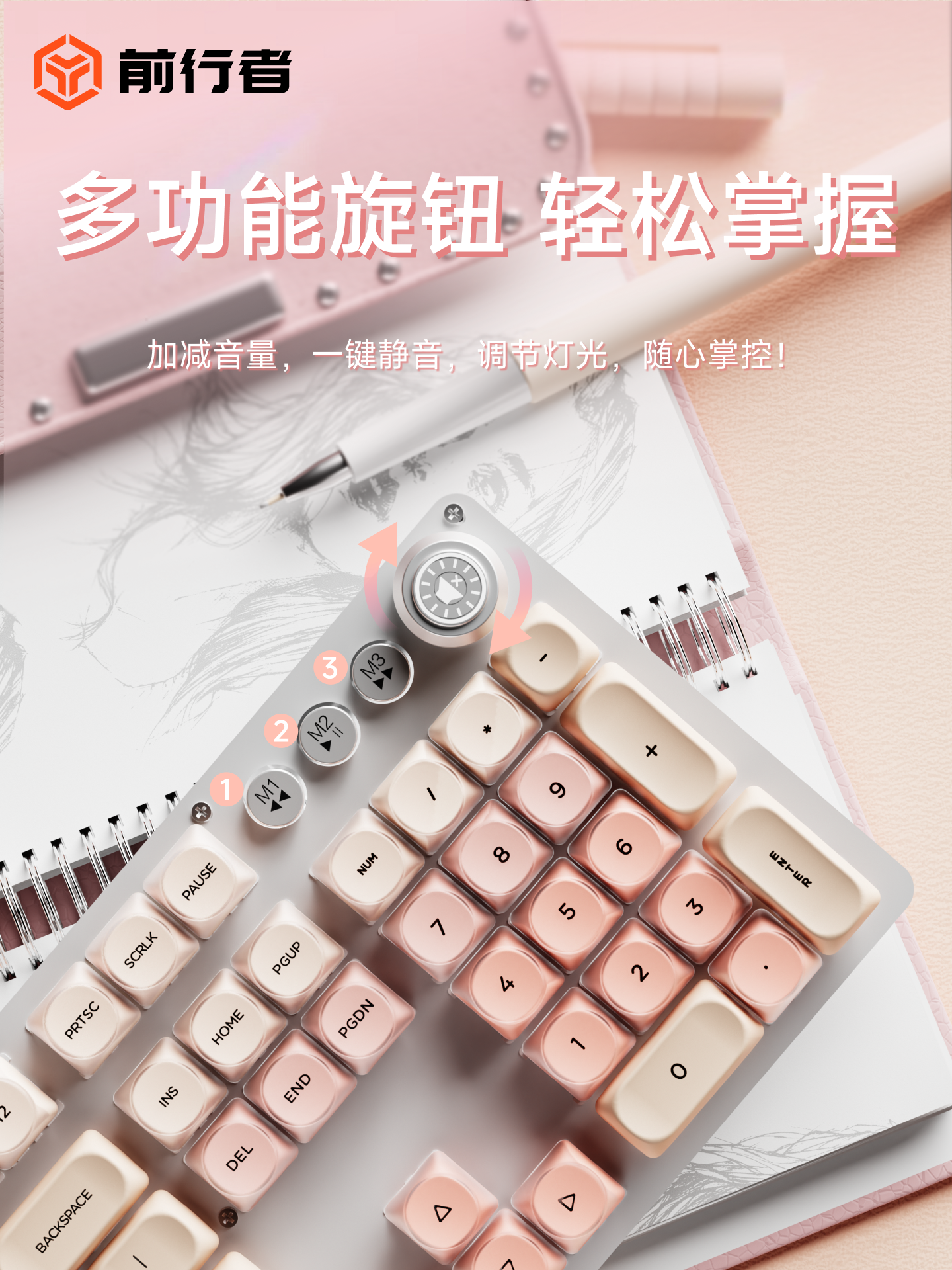 Forerunner Liquid Foundation Wireless Mechanical Keyboard and Mouse Set Bluetooth for Girls Office Use High-Value Wired Keyboard