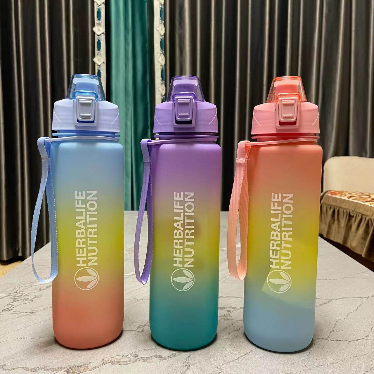 Высококачественная бутылка для воды со шкалой, портативный чайник, коллекция 2022 