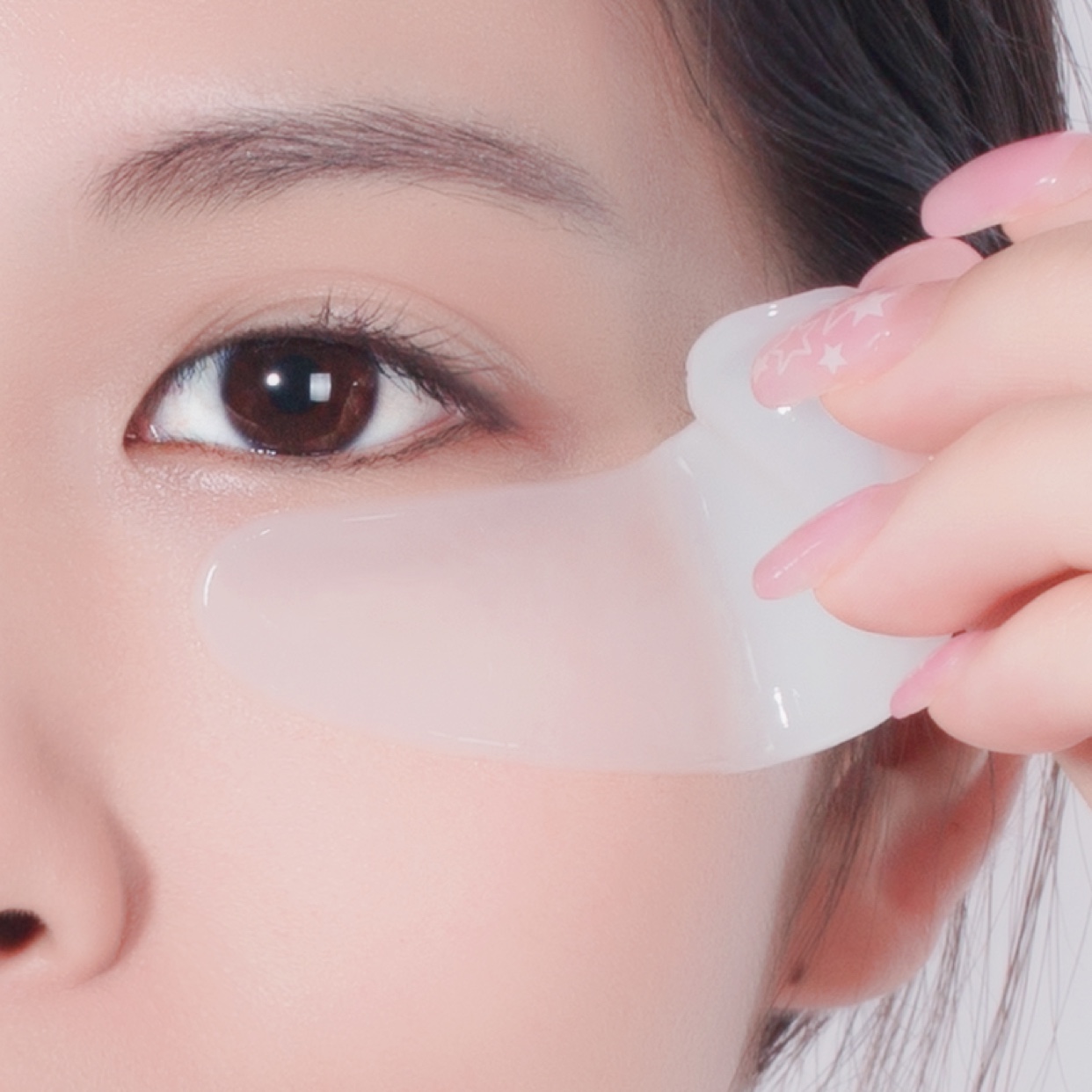 Individually packaged snail eye mask cream 30 pairs to dilute dark circles, eye bags, fine lines, hydrating and moisturizing eye film for men and women