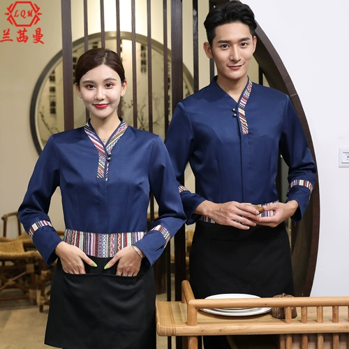 Демисезонный комбинезон для отеля, пуховик, зимний комплект, китайский стиль, увеличенная толщина