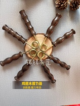 Purple sandalwood gripper solid wood rosewood hand training massager ebony decompression massager handle piece