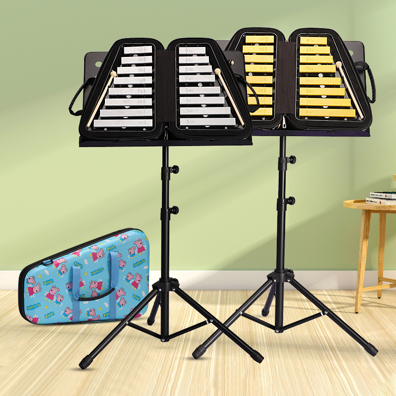 Ding Dong Xiao Zhong Qin Jingdang Kindergarten Beginner 16-tone children's musical instrument, Handband, Orff childhood