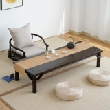 Японский стиль татамин стол с твердым деревом карликовой столовой платформы балкон -эр -окна Стол Стол Домохозяйство 炕 炕 日 日