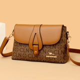 Ретро сумка для телефона, сумка на одно плечо, изысканный стиль, из натуральной кожи, в западном стиле