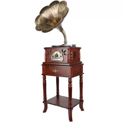 Máy ghi âm nhỏ máy ghi âm đồ chơi máy ghi âm. Retro máy hát trang trí phòng khách cổ xưa sáng tạo - Máy hát