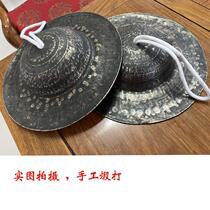 Bronze handmade 26 28 30 cm cymbal big hat cymbal black JAE cymbal big cymbal full set French old copper