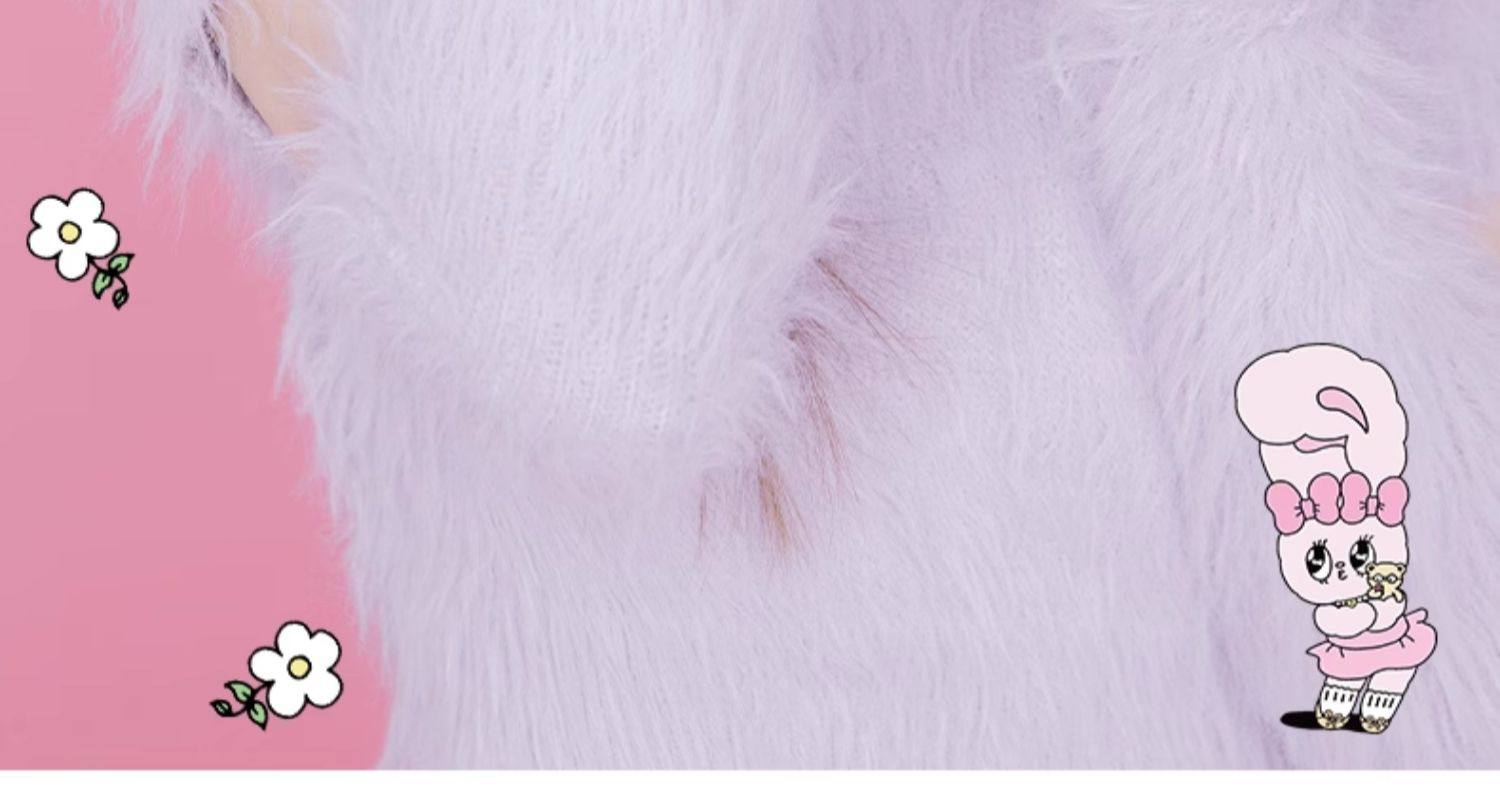 【中国直邮】FLORTTE/花洛莉亚BUNNY联名款 唇釉唇泥哑光口红 04# 兔兔软糖