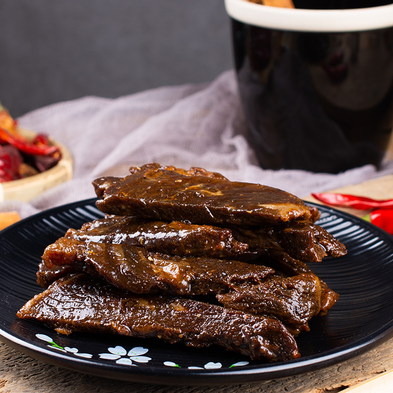 阿坝风干手撕牛肉干麻辣五香牛肉干四川特产内蒙风干牛肉干500g