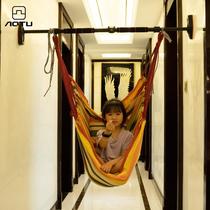 Direct selling swing indoor childrens hanging n chair courtyard hammock bedroom balcony bag horizontal bar home door frame swing