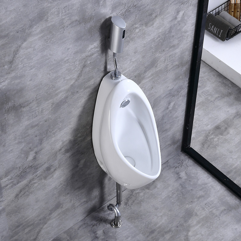 Household wall row fully automatic urinal induction urinal urinal bucket intelligent urinal