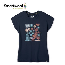 Smartwool Womens Sports Short Sleeve t-shirt 150 Series Moisture Absorbing Wool Print Short Sleeves 6138 6139 6137