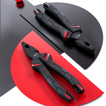 Vise Steel wire pliers pliers Daquan Electrician pointed mouth Industrial grade universal flat mouth plastic pliers Iron pliers Hardware tools