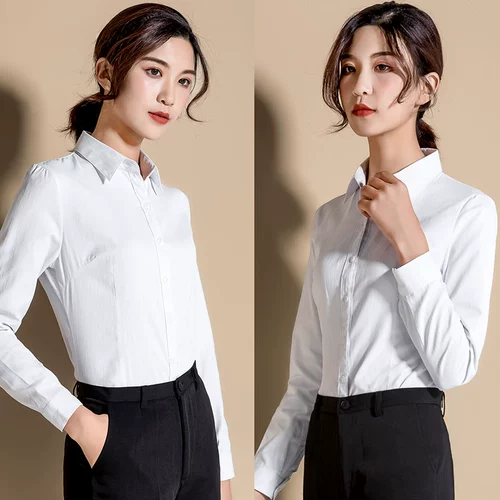 Рубашка, лонгслив, тонкий пиджак классического кроя для работы, в корейском стиле, облегающий крой