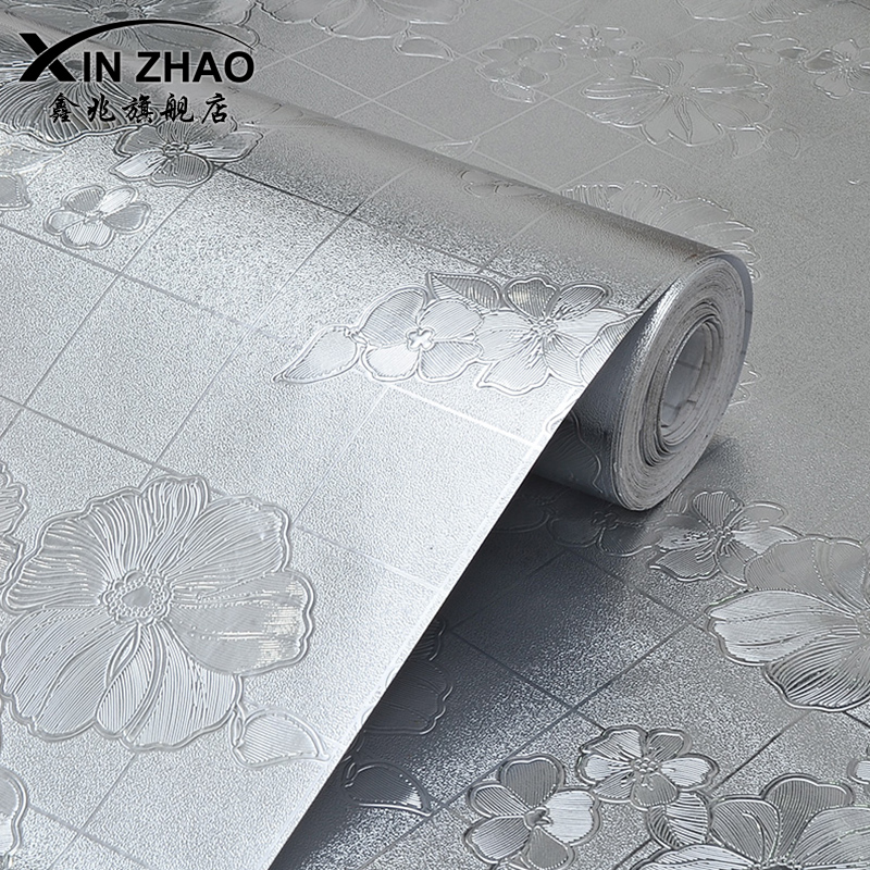 Kitchen drain oil wallpaper with self-adhesive sink surface waterproof adhesive resistant moisture resistant wallpaper?The car hearth sticker with the car