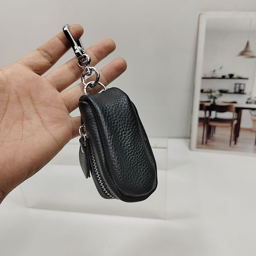 头层牛皮钥匙包:时尚与实用的完美结合