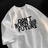 Хлопковая дизайнерская абрикосовая футболка, в американском стиле, оверсайз, в корейском стиле, тренд сезона, короткий рукав