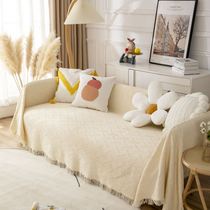 Inya Throw Blanket Textured Solid Soft Sofa Couch Cover Deco