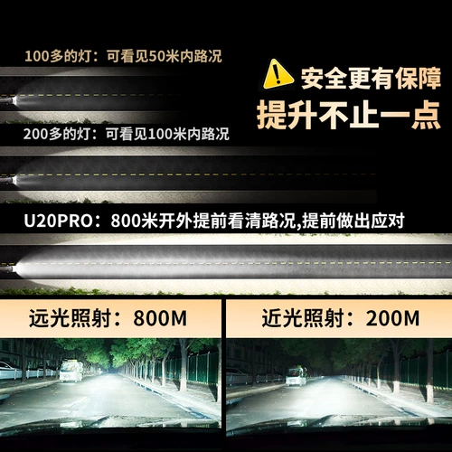 21 Sihao Qx Выделенные светодиодные лазерные фары модифицированные высокой точки зрения, близкий к свету, световой световой светло -яркая лампочка лазер