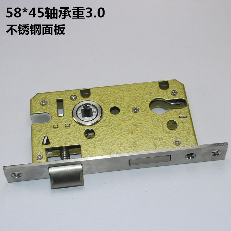 Heavy duty 58 * 45 lock body 170 long change lock liner handle door lock fitting bearing weighs 3 0 lock body