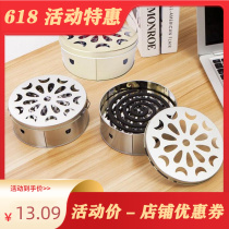 Creative pallet Mosquito Coil Tray Rack Fireproof Mosquito Incense Box Home Incense Stove With Lid Ash Tray Trays of Mosquito Mosquito Repellent