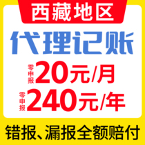 Tibet agency accounting zero declaration tax company registration Lhasa Shigatse Chamdo Linzhi Shannan Naqu City