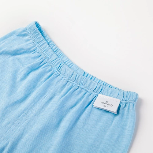 Официальный флагманский магазин Yingshi Moders's Home Shorts мужчина для ребенка весна лето домой пижамы 2 штуки 184A0364