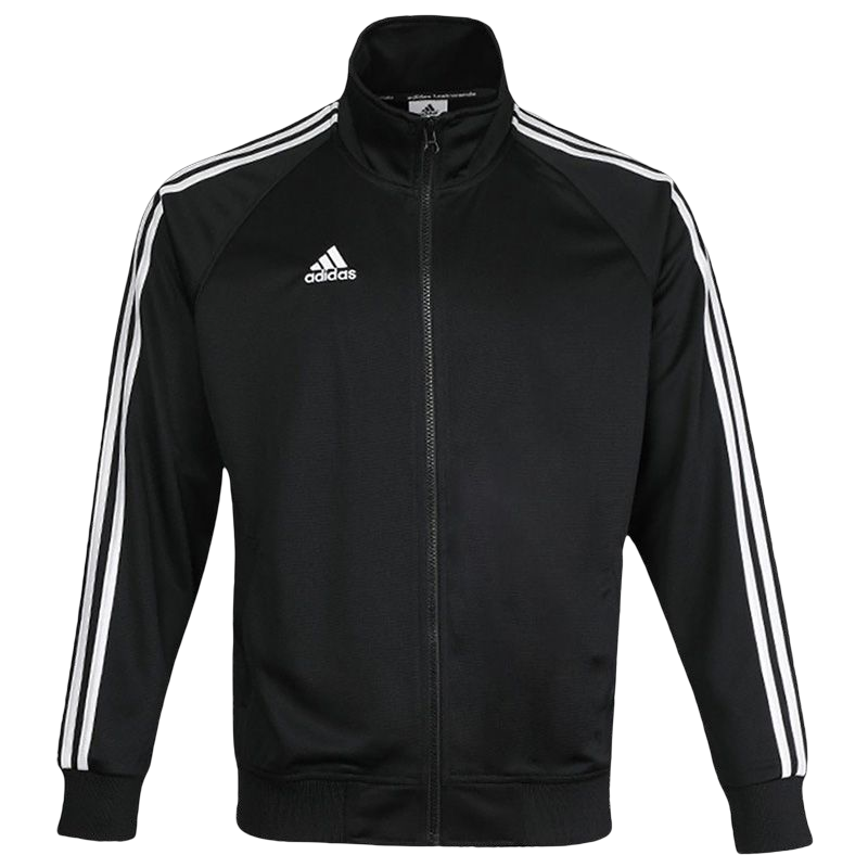 Adidas阿迪达斯外套春秋季男女旗舰官网经典三条杠休闲立领夹克衫