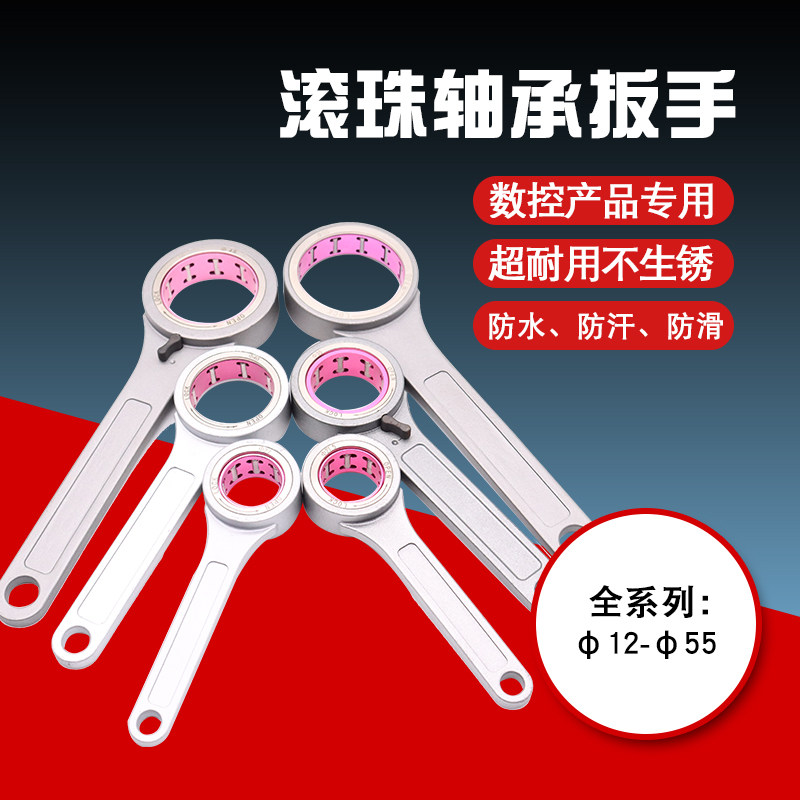 SK Wrench GER Taiwan Rolling Pin Wrench SK10 SK16 Taiwan Ball Bearing High Speed Bearing Wrench phi 2 7 Phi 4 0