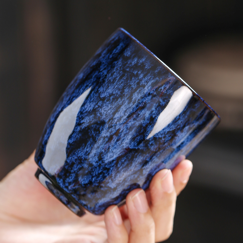 Porcelain Rhyme Oriental Kiln Baked Tea Cup Ceramic Large