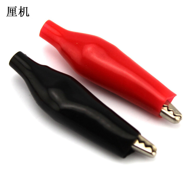 Alligator clip electronic wire connector circuit wire battery power clip test wire adapter solder-free