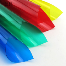 PVC transparent color plastic board light transmission board handmade photo frame wall decoration material DIY