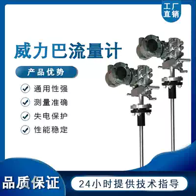 Aniuba Wiliba flow meter Delta Bitoba uniform pipe inserted into the gas flue gas flow meter