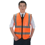 Светоотражающий флуоресцентный жилет, безопасная ночная куртка, делается под заказ