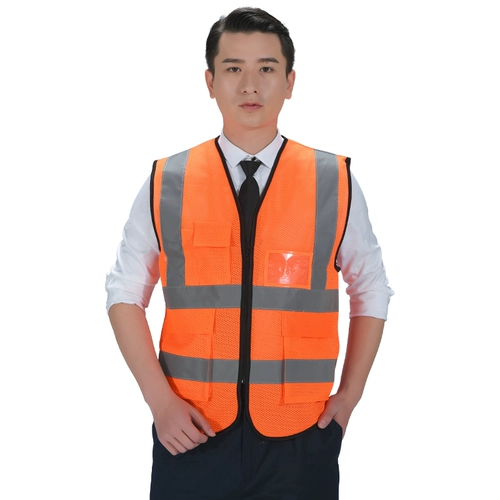 Светоотражающий флуоресцентный жилет, безопасная ночная куртка, делается под заказ