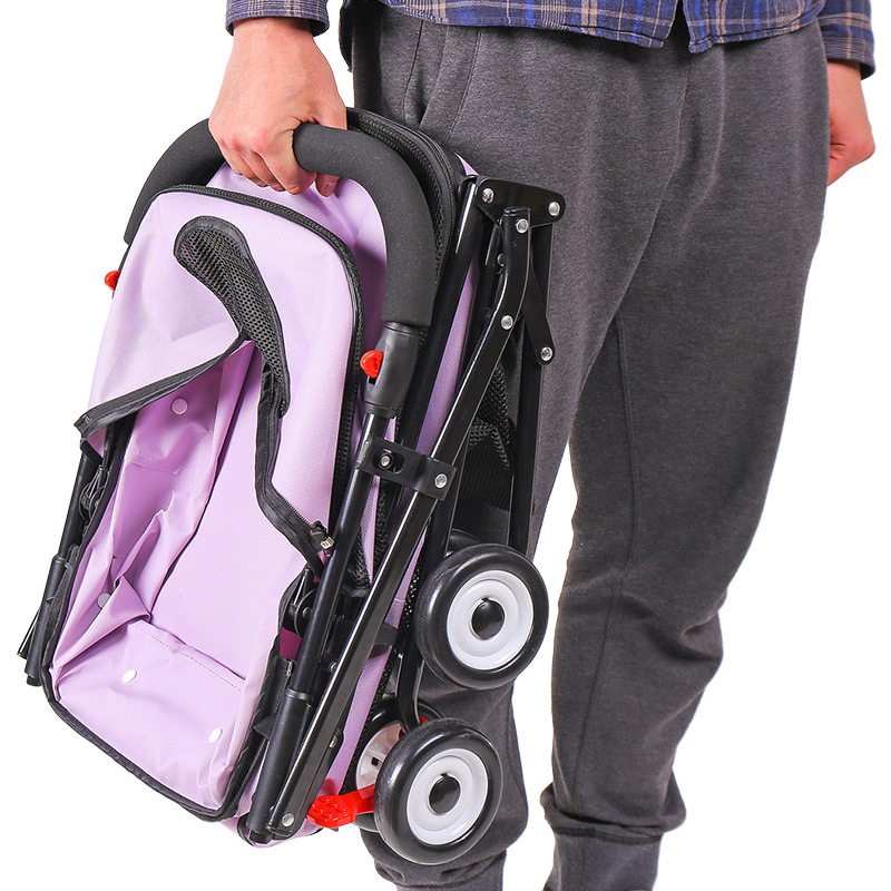 The new foldable light, small size, large capacity pet cart, dog cart, large size, installation-free and convenient