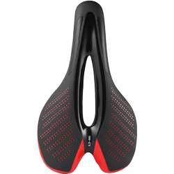 Thickened Silicone Bicycle Seat Cushion with Light, Road and Mountain Bike, Ultra-Soft Shock-Absorbing Waterproof Seat Cushion, Cycling Equipment